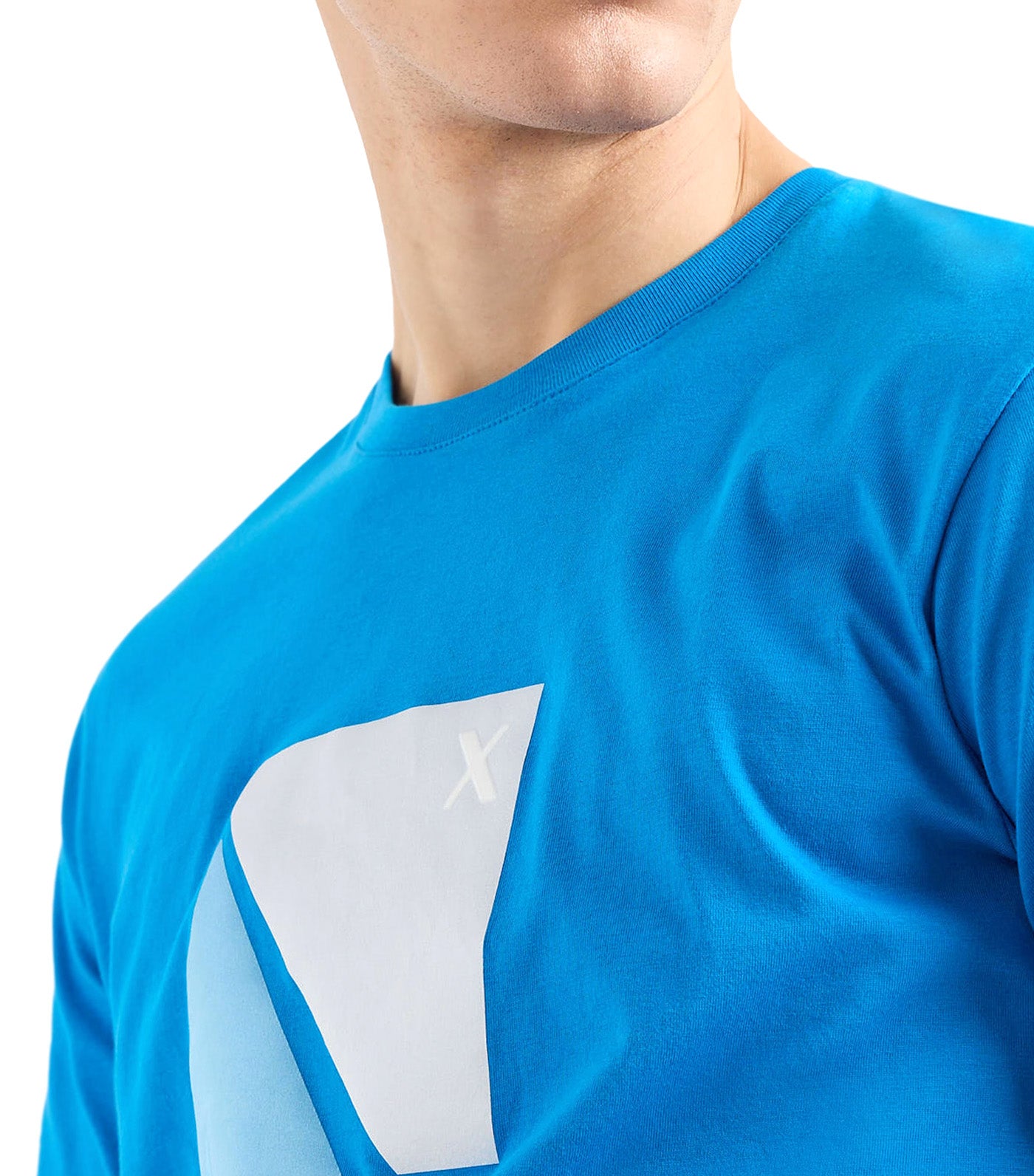 Regular Fit Tee Logo Directoire Blue