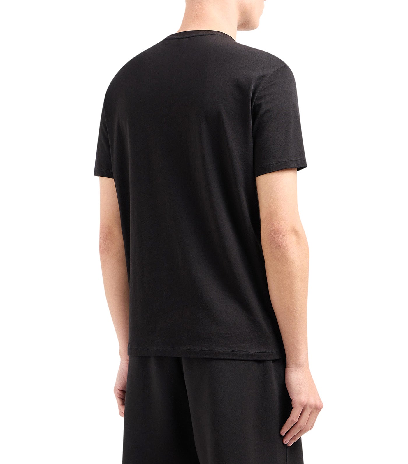 Regular Fit Tee Logo Black