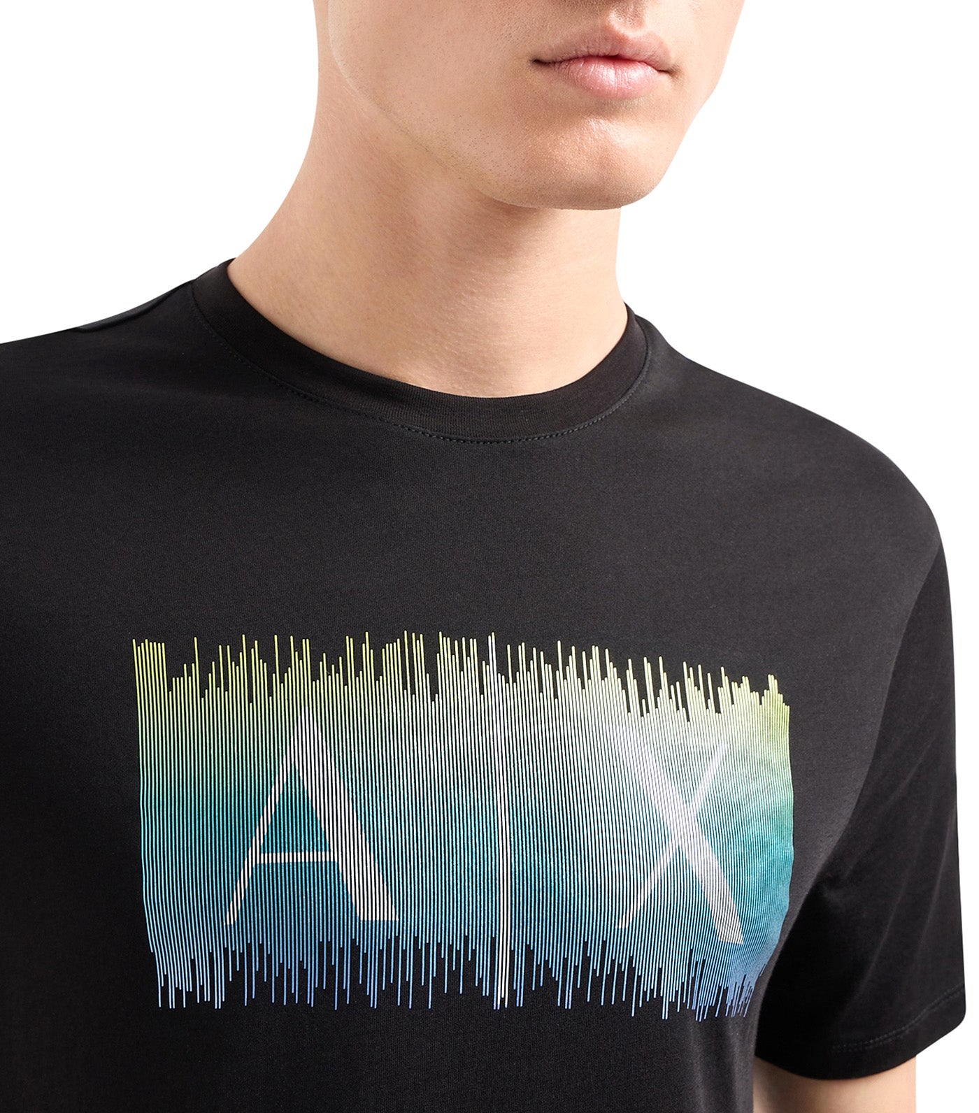 Regular Fit Tee Logo Black