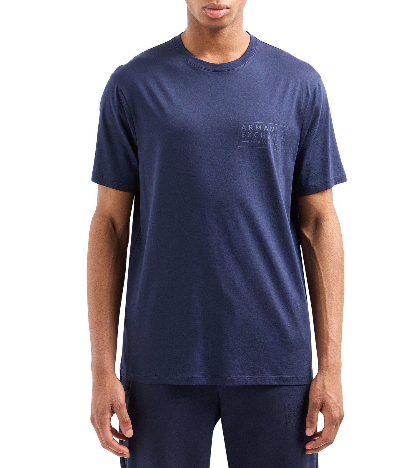 Regular Fit Tee Logo Navy Blazer