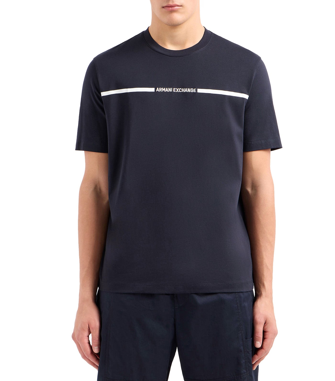 Regular Fit Tee Logo Deep Navy