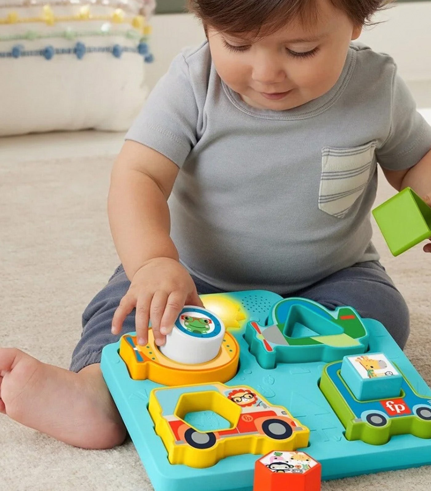 Shapes and Sounds Vehicle Puzzle