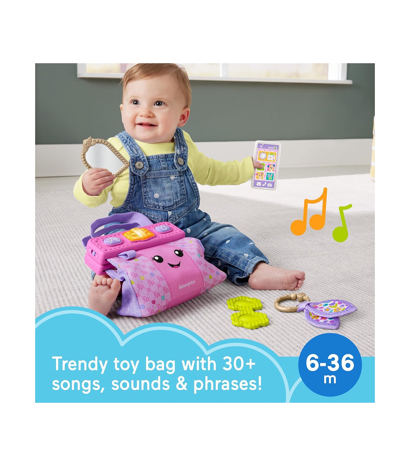 Laugh & Learn® Going Places Learning Purse