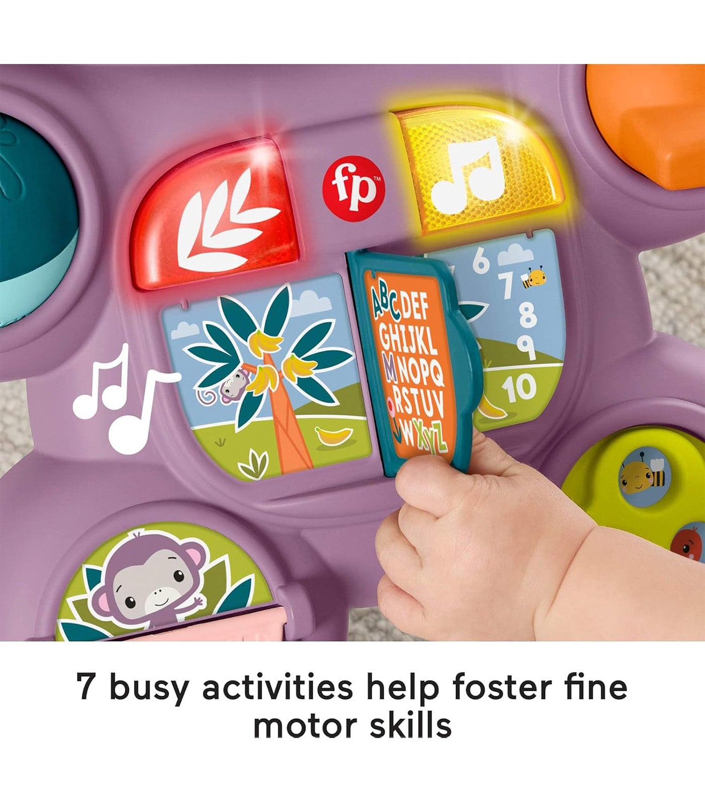 Learn With Me Purple Monkey Walker