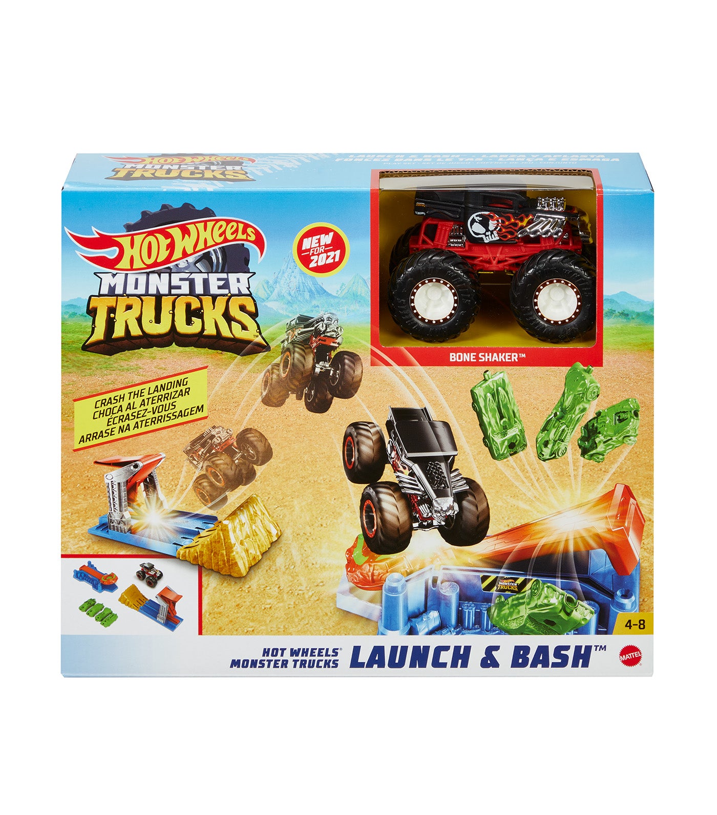 Monster Trucks ECL Carsplosion Playset