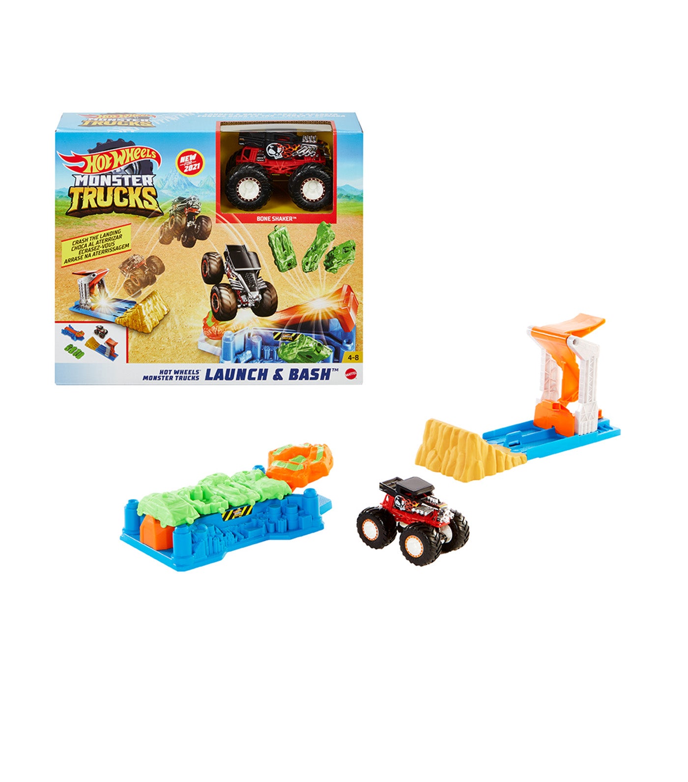 Monster Trucks ECL Carsplosion Playset