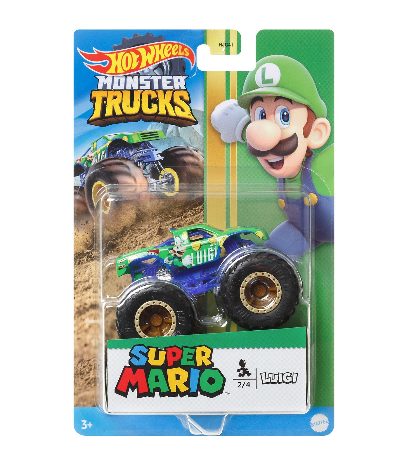 Monster Trucks Super Mario - Luigi
