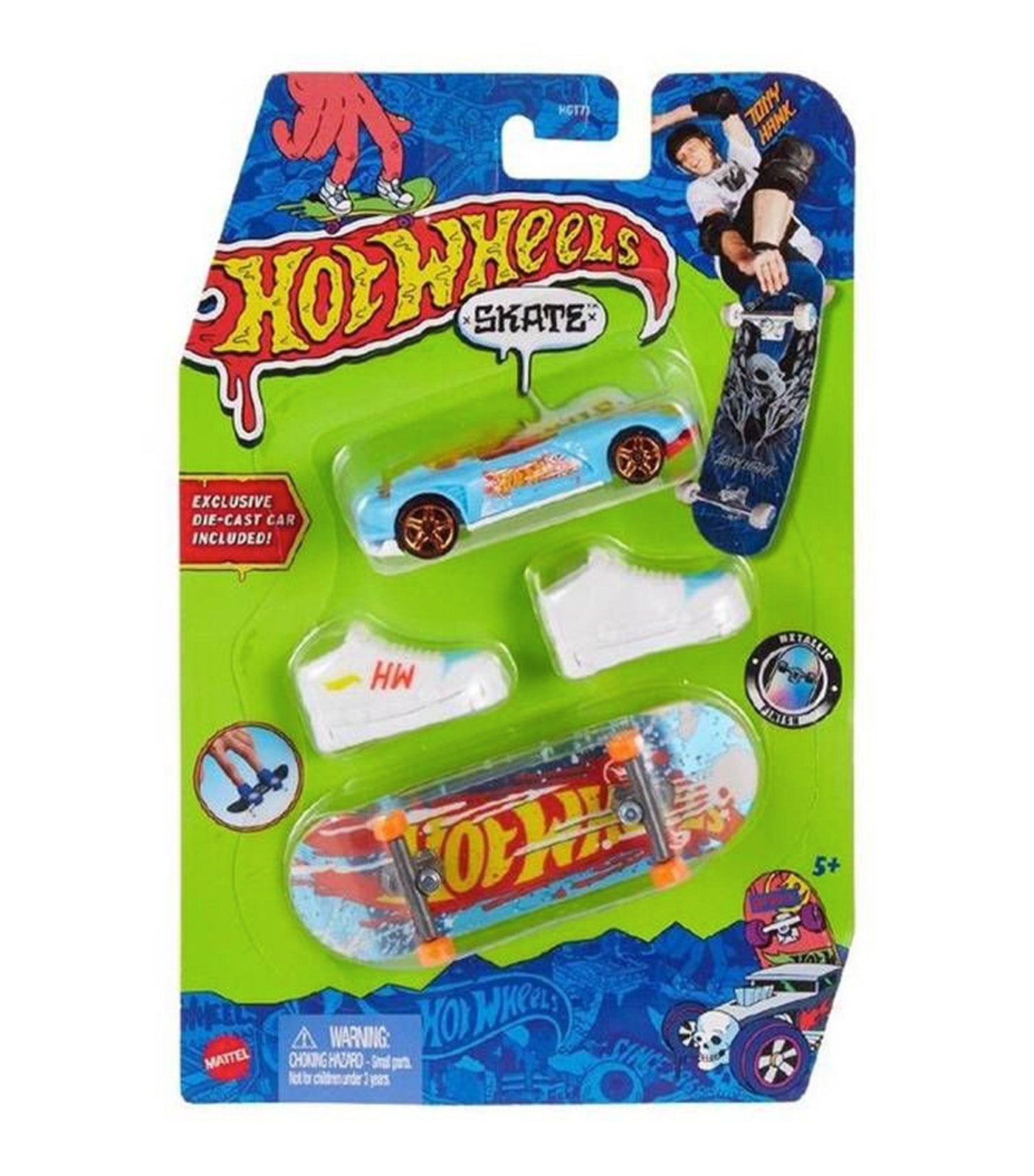 Hot Wheels Skate TRICKED OUT PACK Tony Hawk Finger Skateboards Exclusive  NEW
