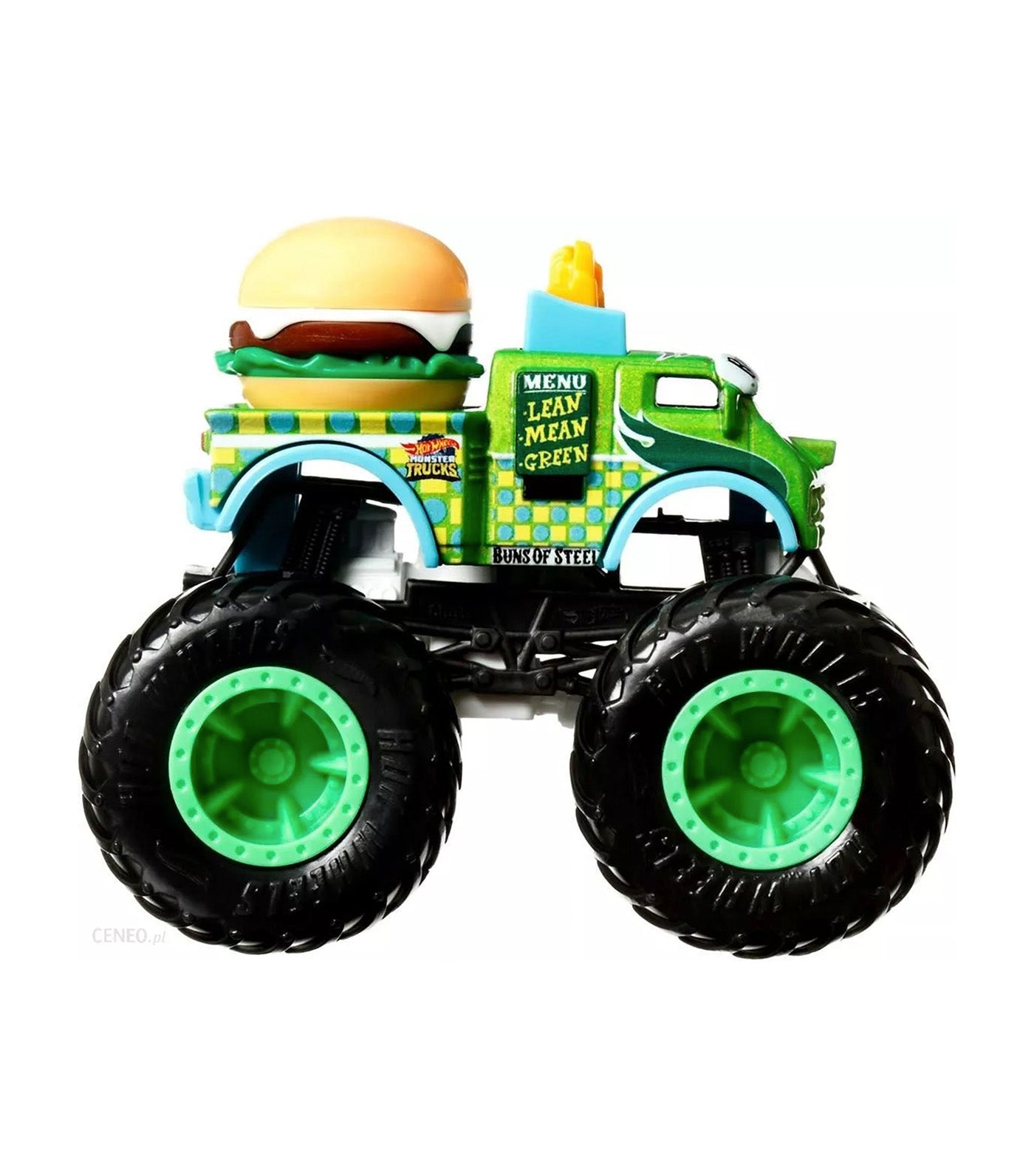 Hot Wheels Monster Trucks Demolition Doubles Burgers VS Hot Dogs