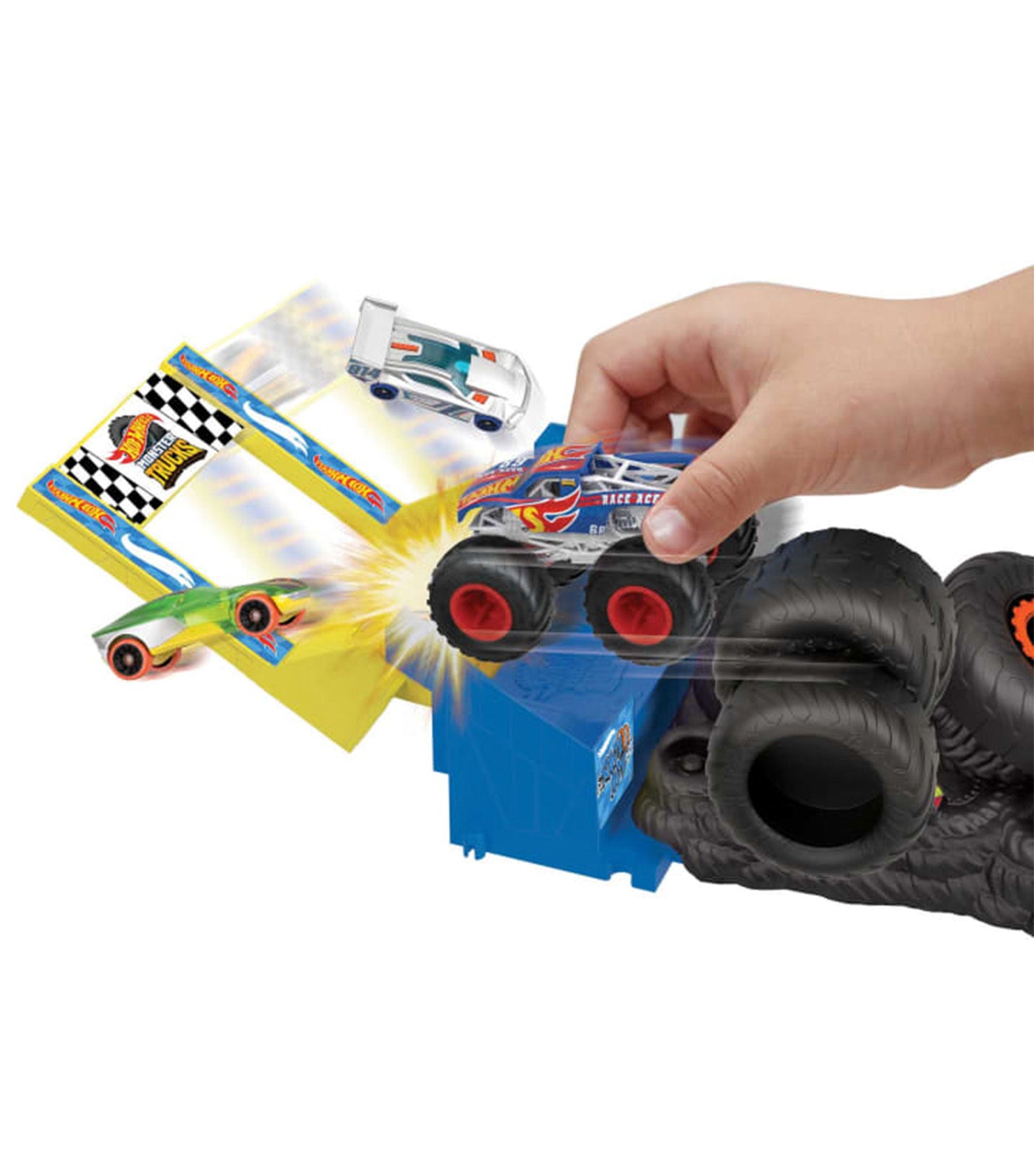 Hot Wheels Monster Trucks Arena Smashers Spin out Challenge New 2023 