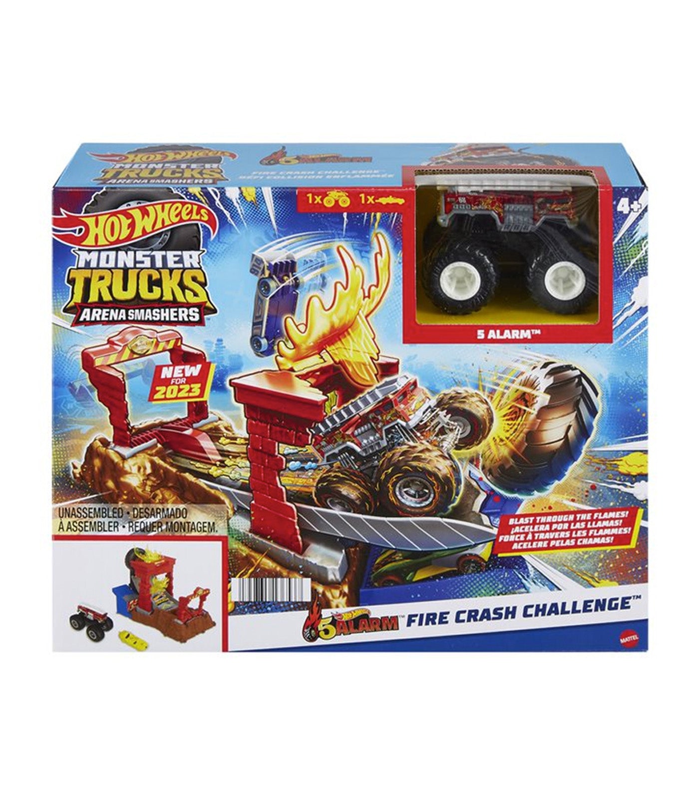 Monster Trucks Arena Smashers - Fire Crash Challenge