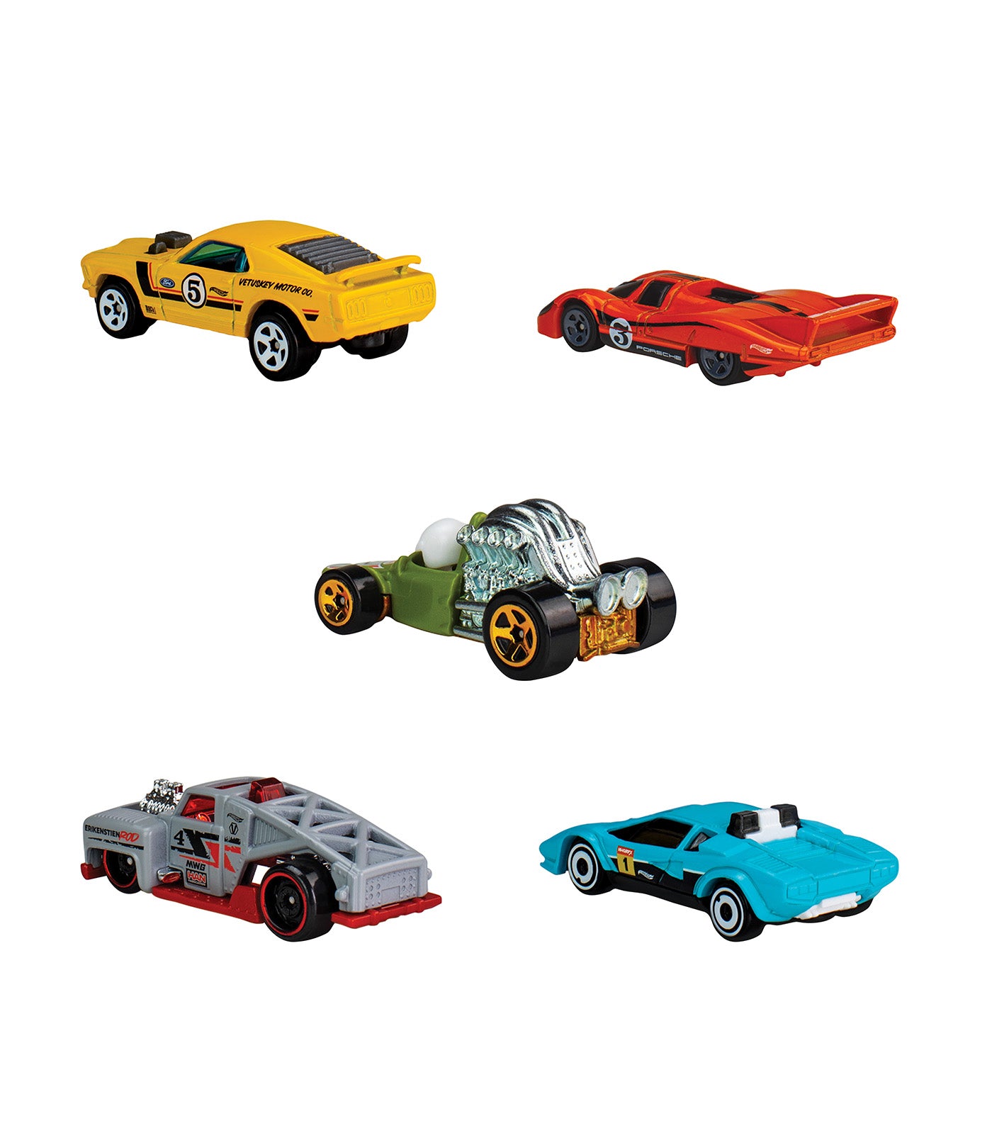 5-Pack Retro Racers