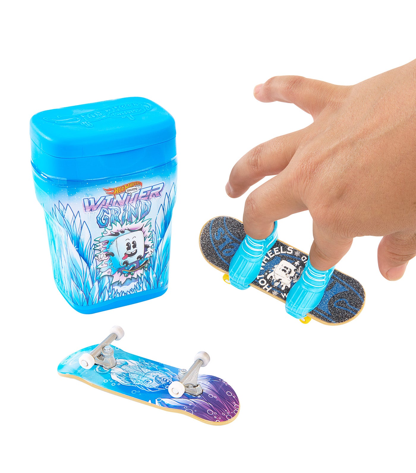 Icy Mint 2 Packs Skate Gum Container