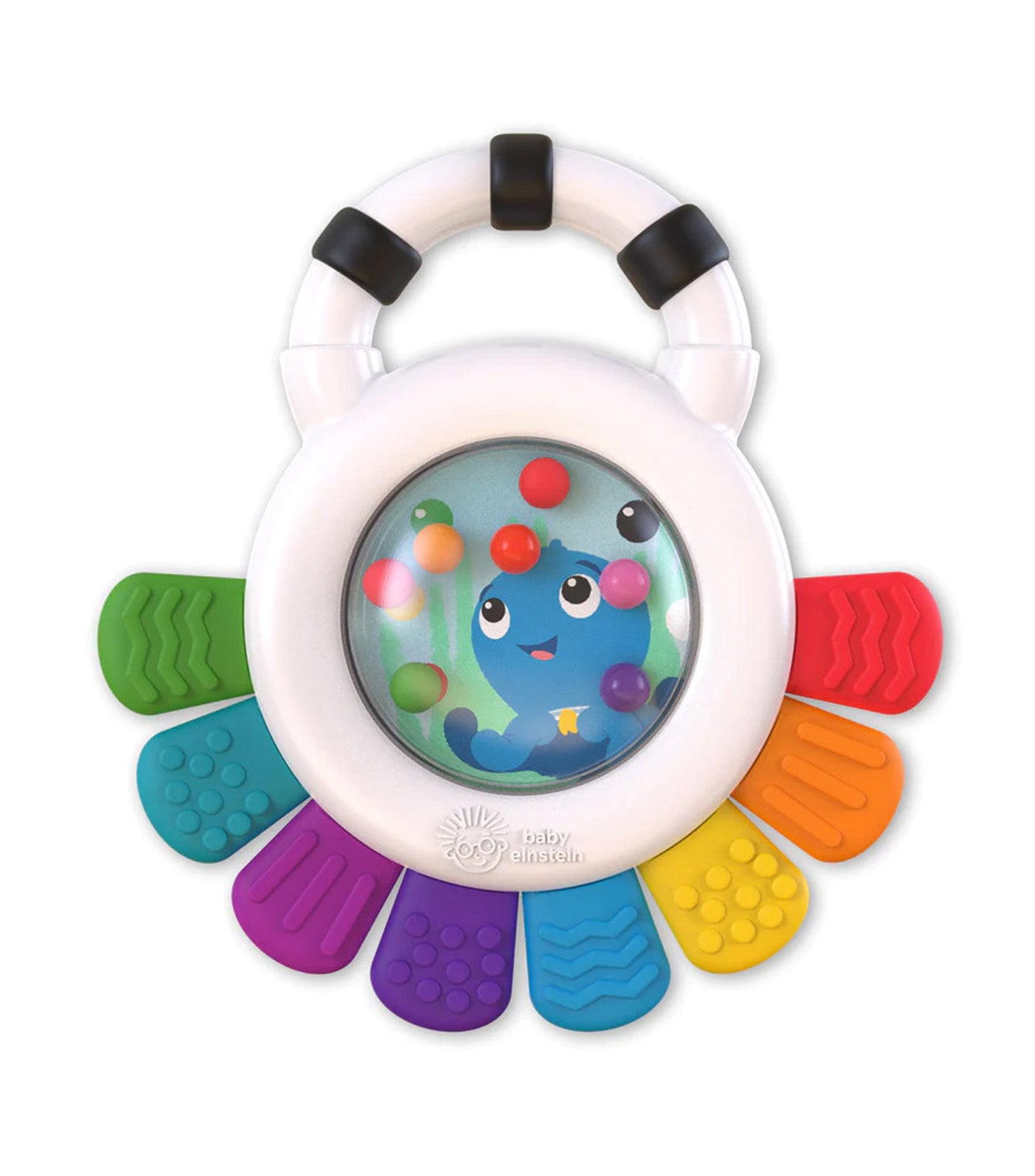 Baby Einstein Outstanding Opus the Octopus BPA-Free Rattle & Teether Sensory Toy