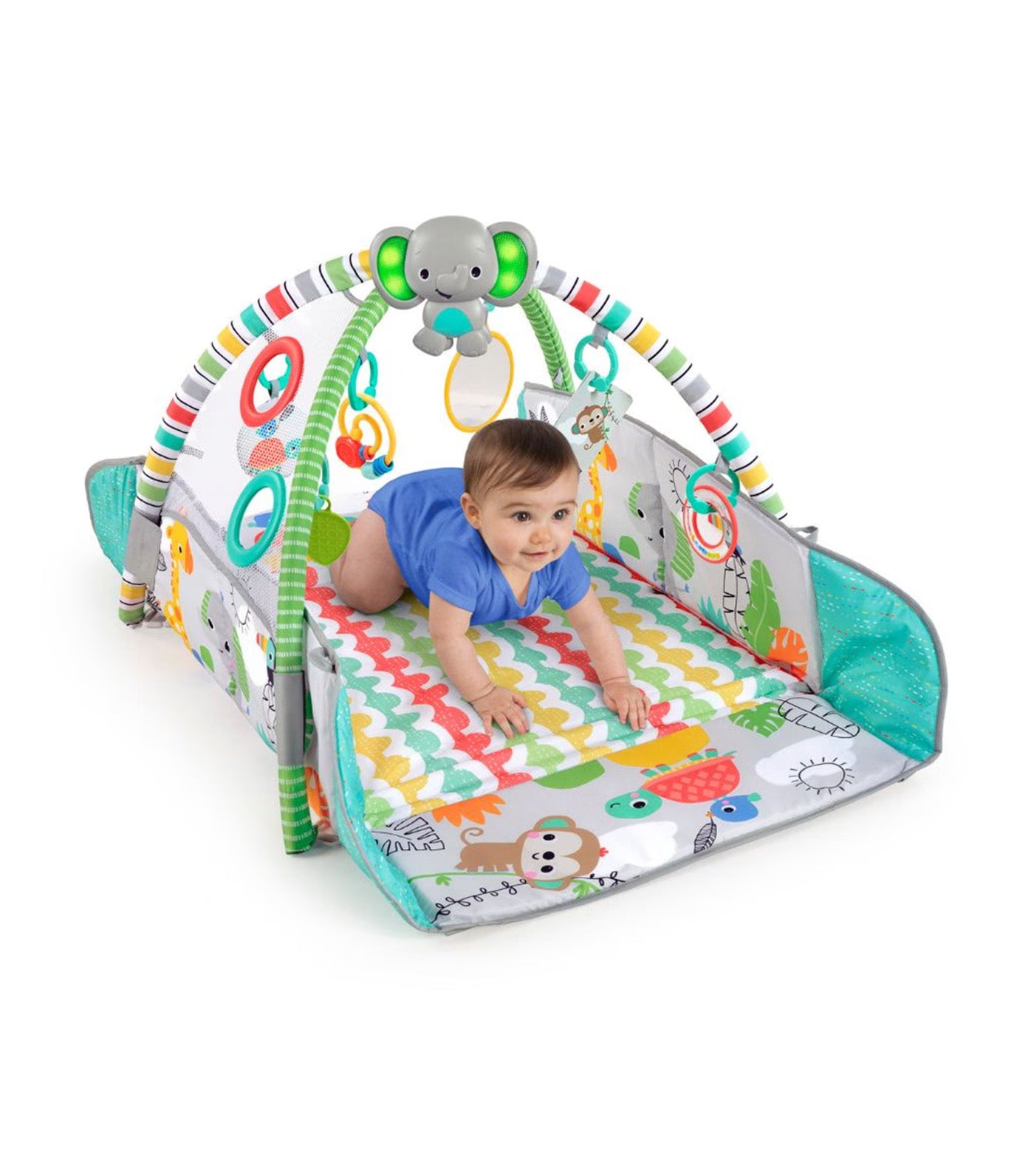 5-in-1 Your Way Ball Play Baby Activity Gym and Ball Pit - Totally Tropical