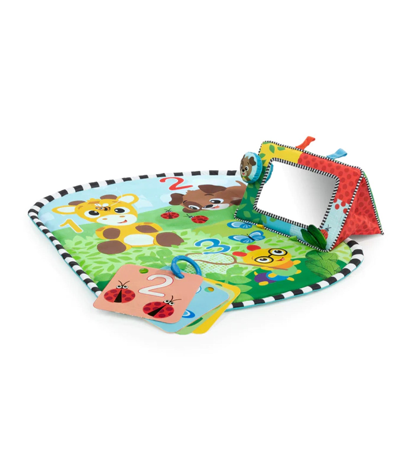 Discovery Garden Tummy Time Mat and Mirror