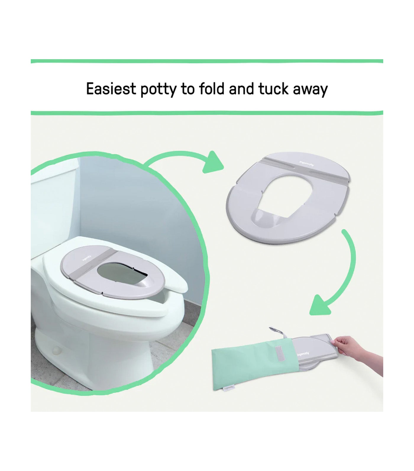 Ingenuity FoldAway Travel Potty Seat