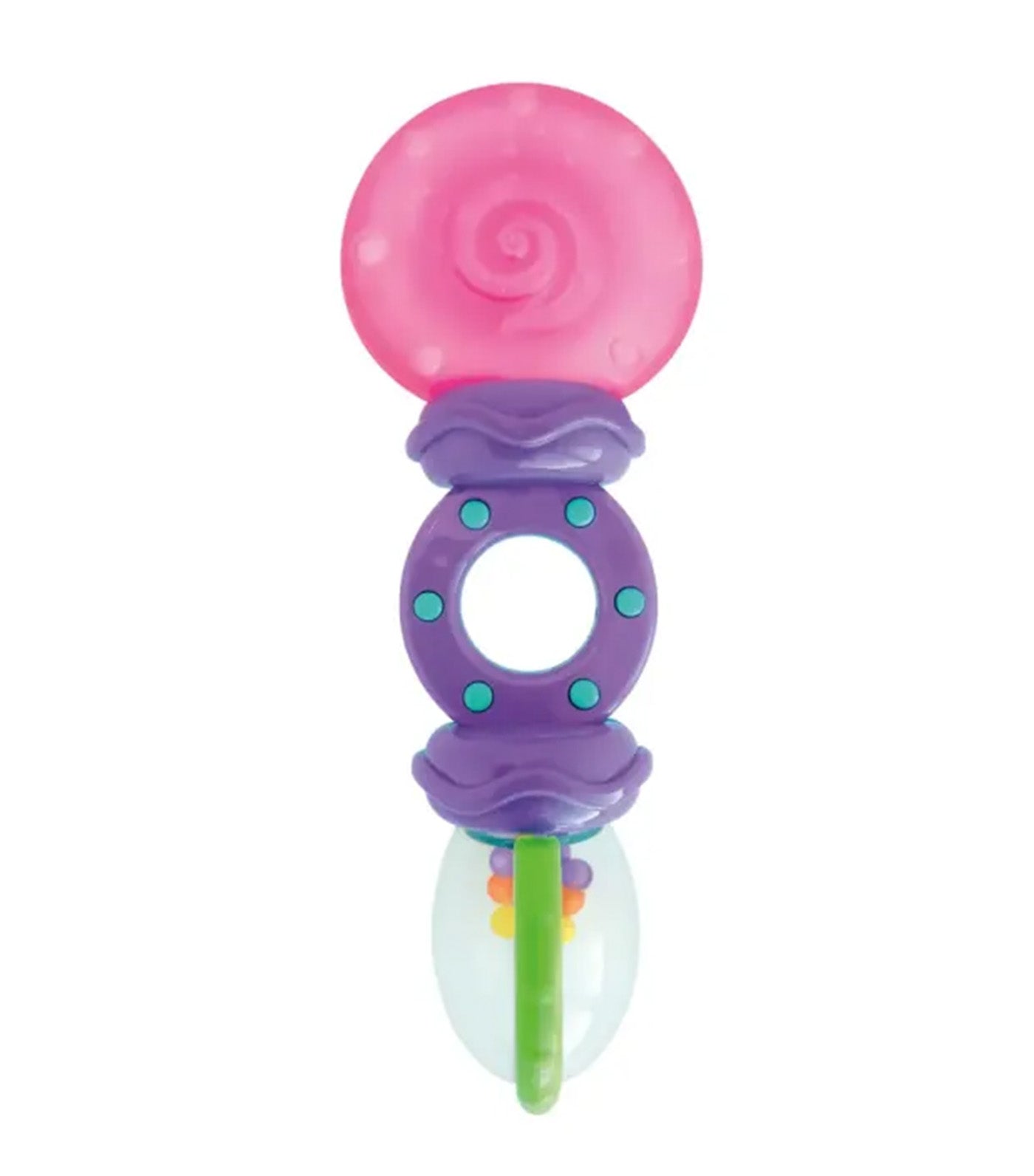 Bright Starts Pink Rattle and Teether