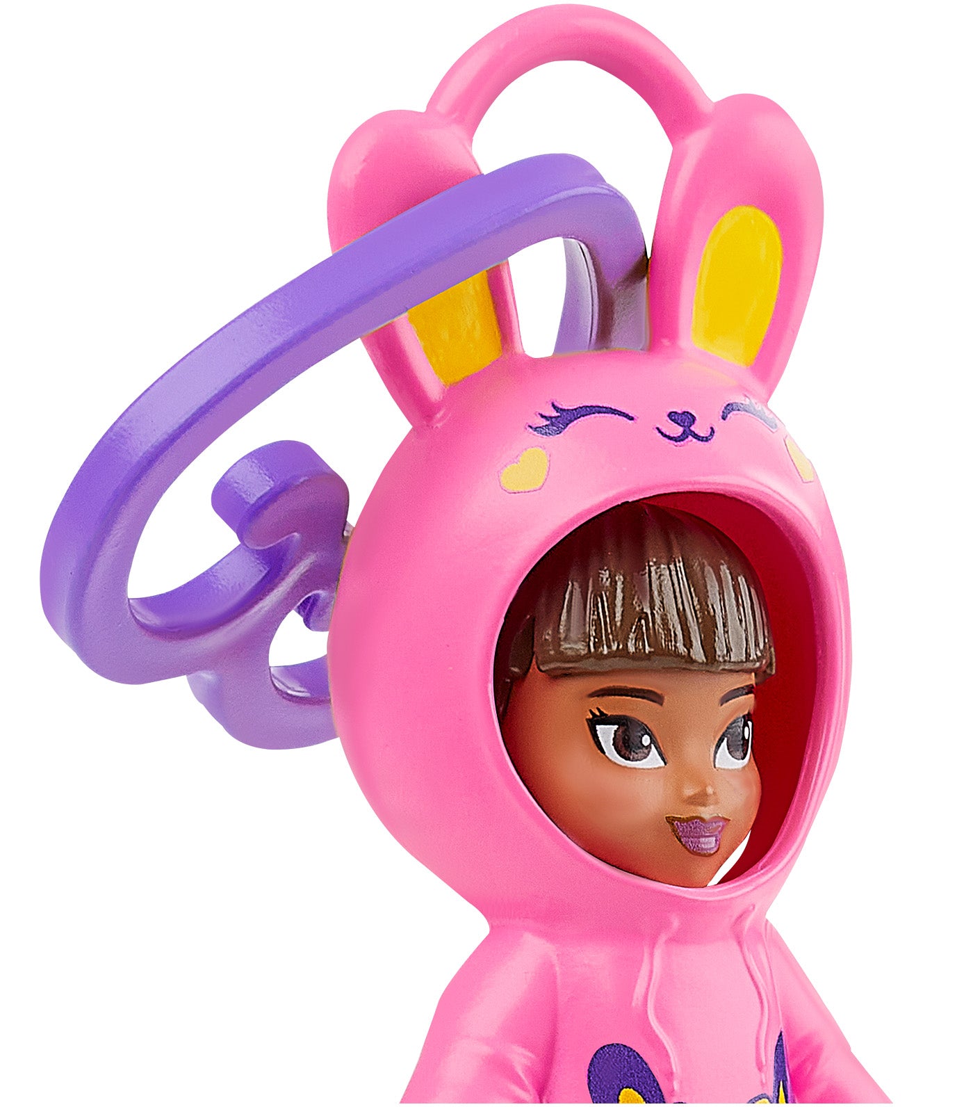 Clip-On Mini Doll Hoodie Buddy Bunny