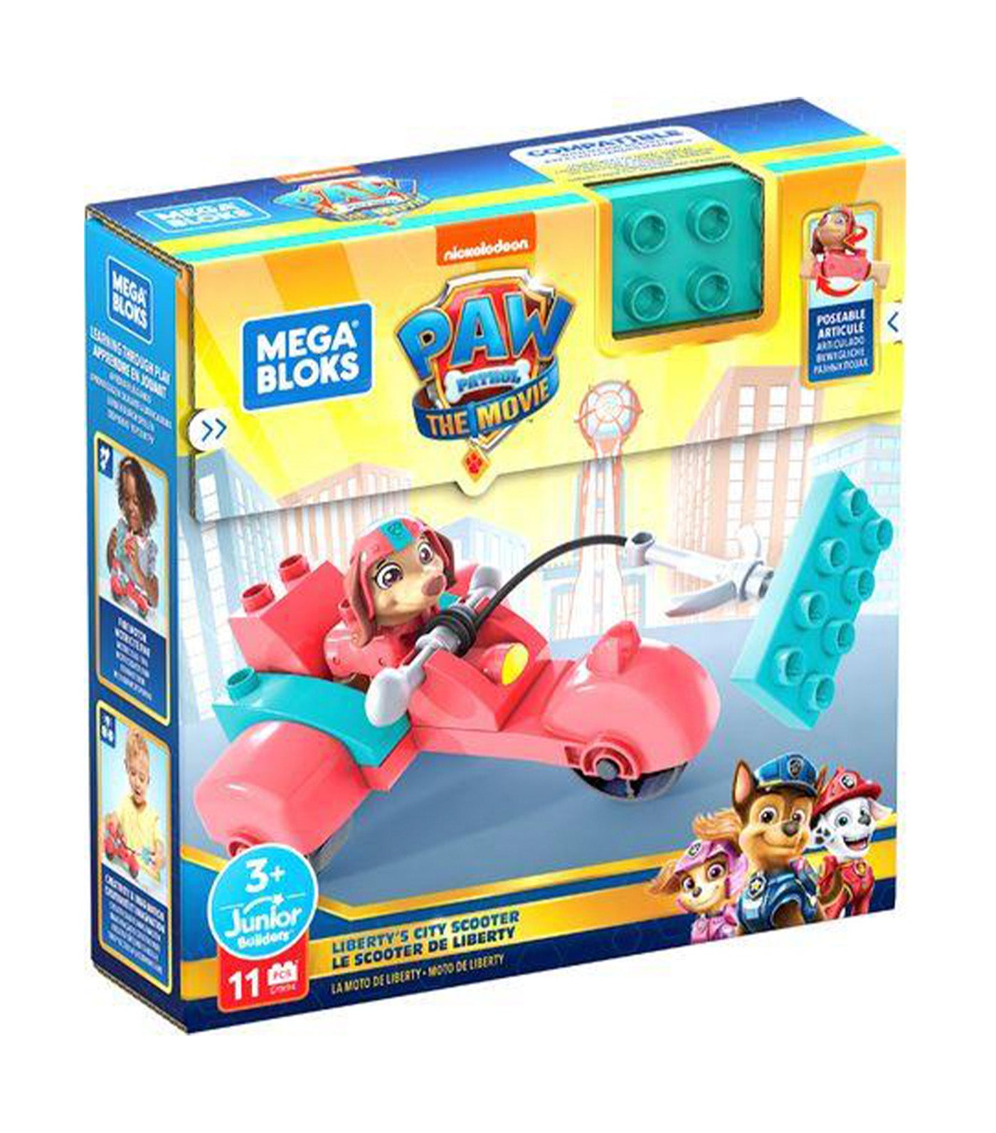 Paw Patrol The Movie Liberty's City Scooter