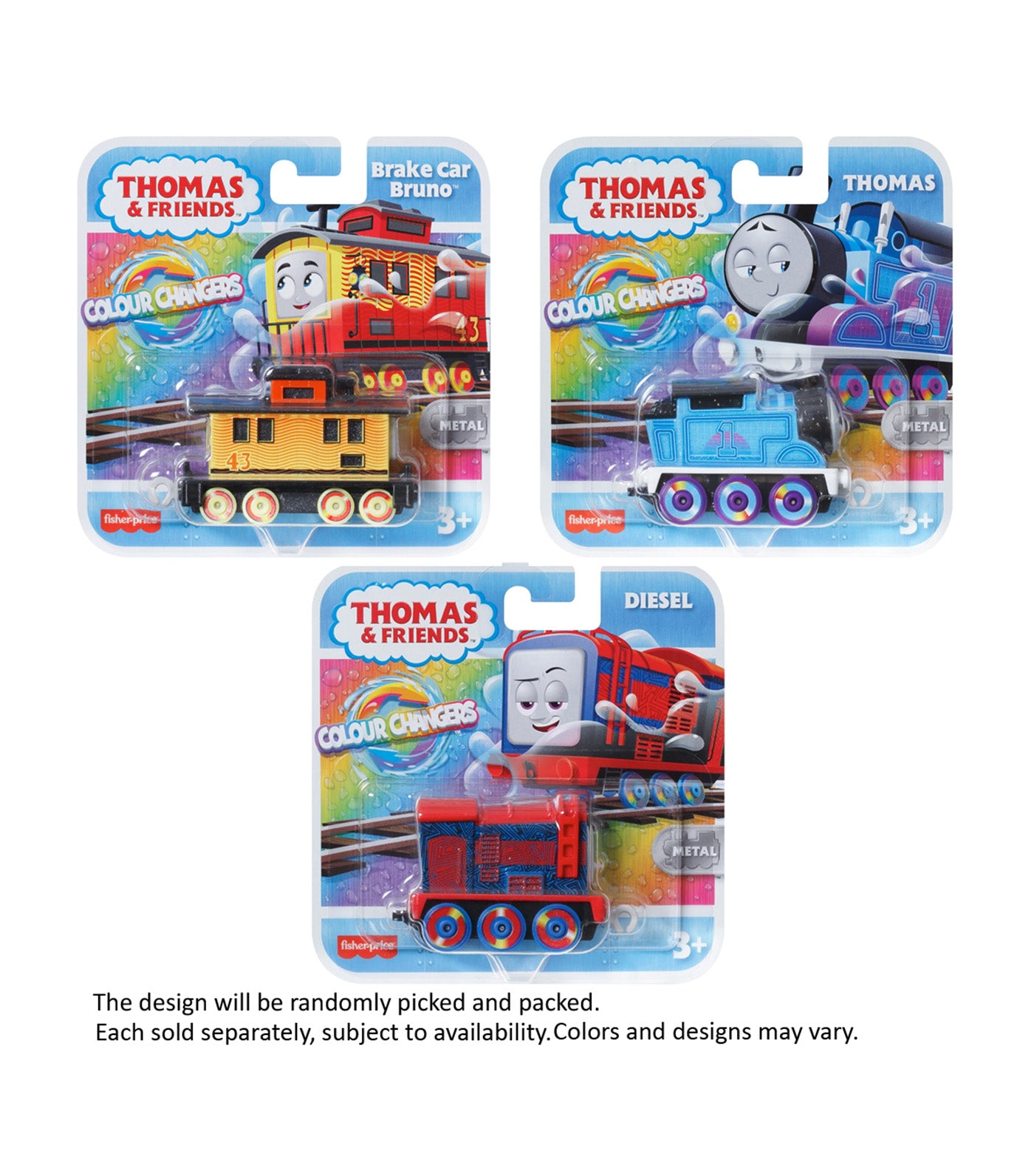 Thomas the 2024 train colors