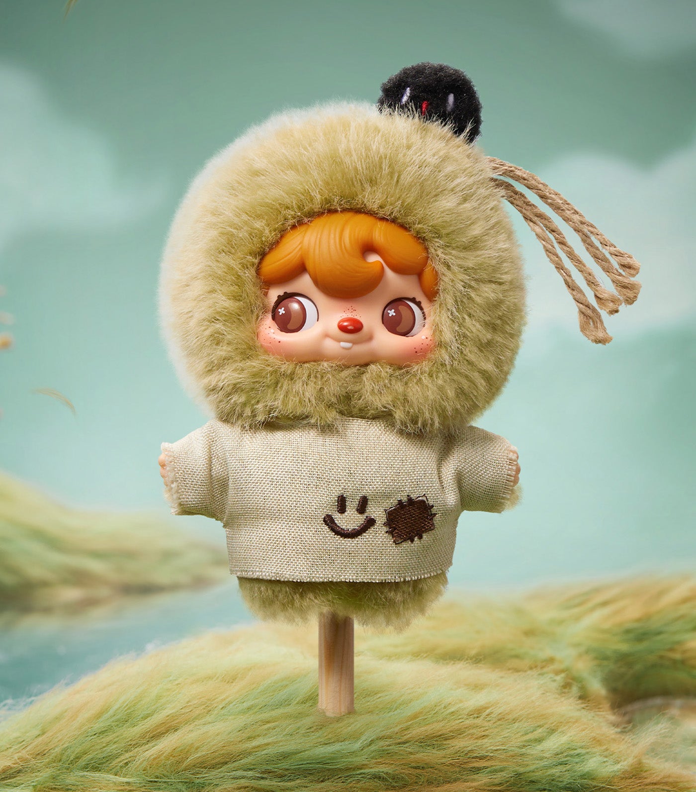 Poukapouka Me & Vinyl Plush