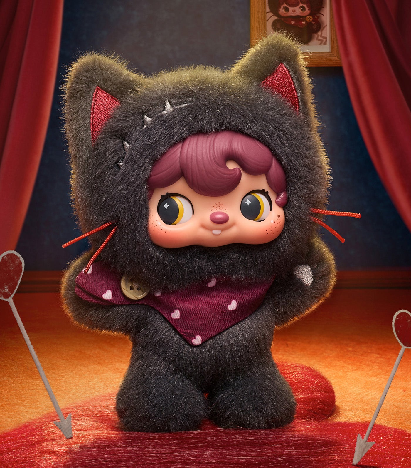 Poukapouka Me & Vinyl Plush