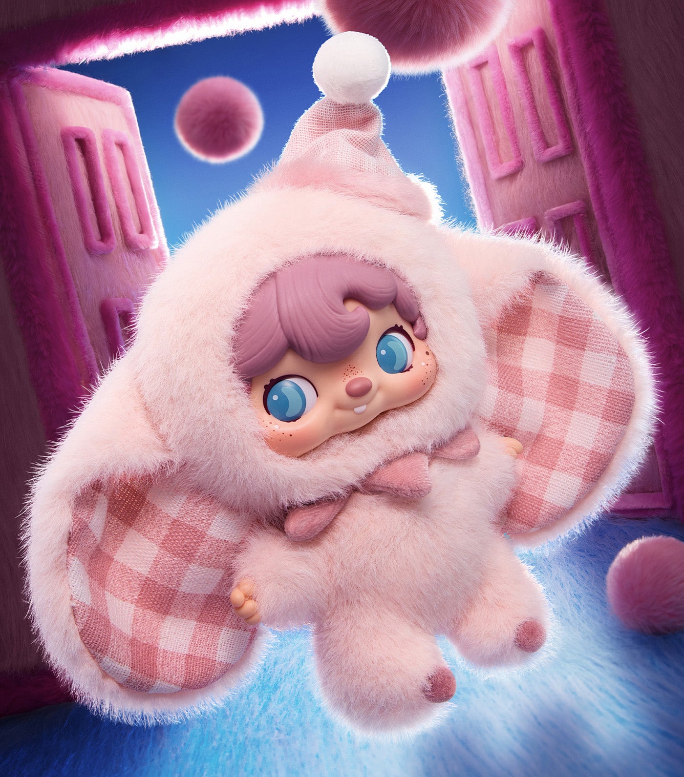 Poukapouka Me & Vinyl Plush