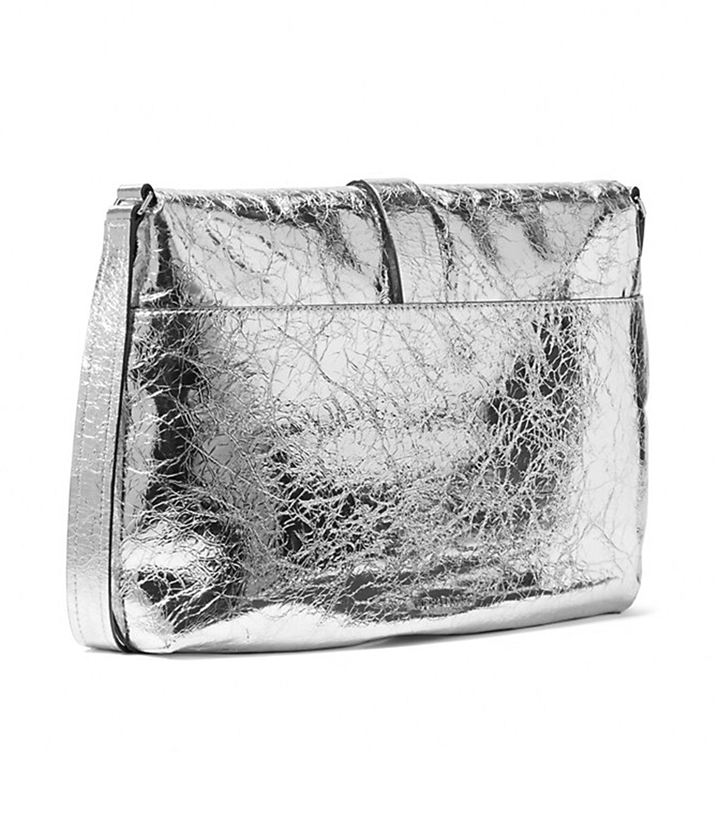 Darrington Large Crackled Leather Shoulder Bag