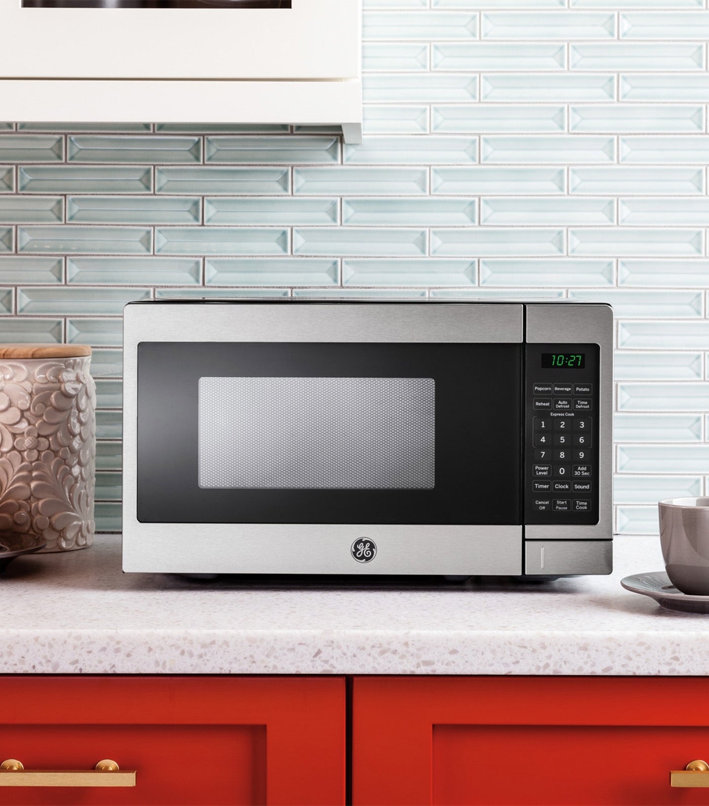 Microwave Oven, 20L - Gray