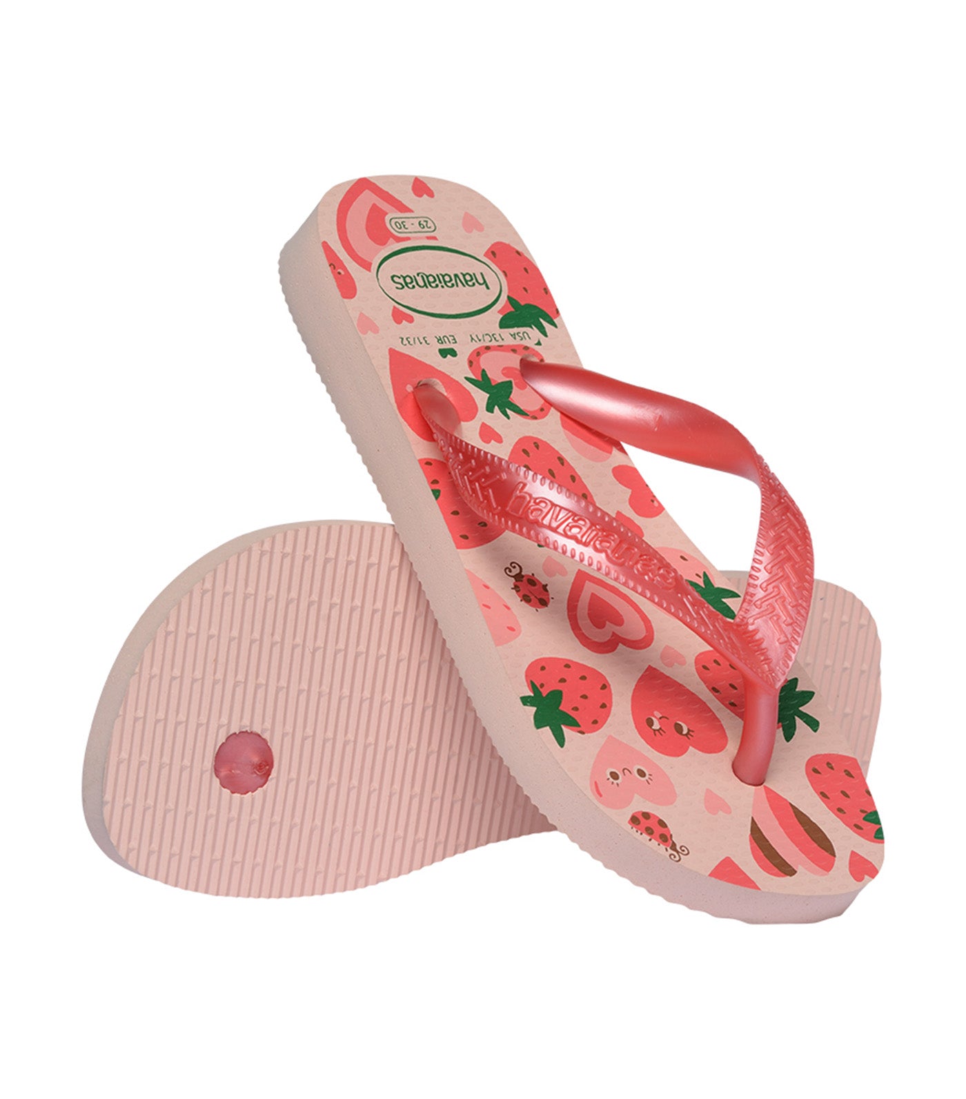 Kids Flores Flip Flops