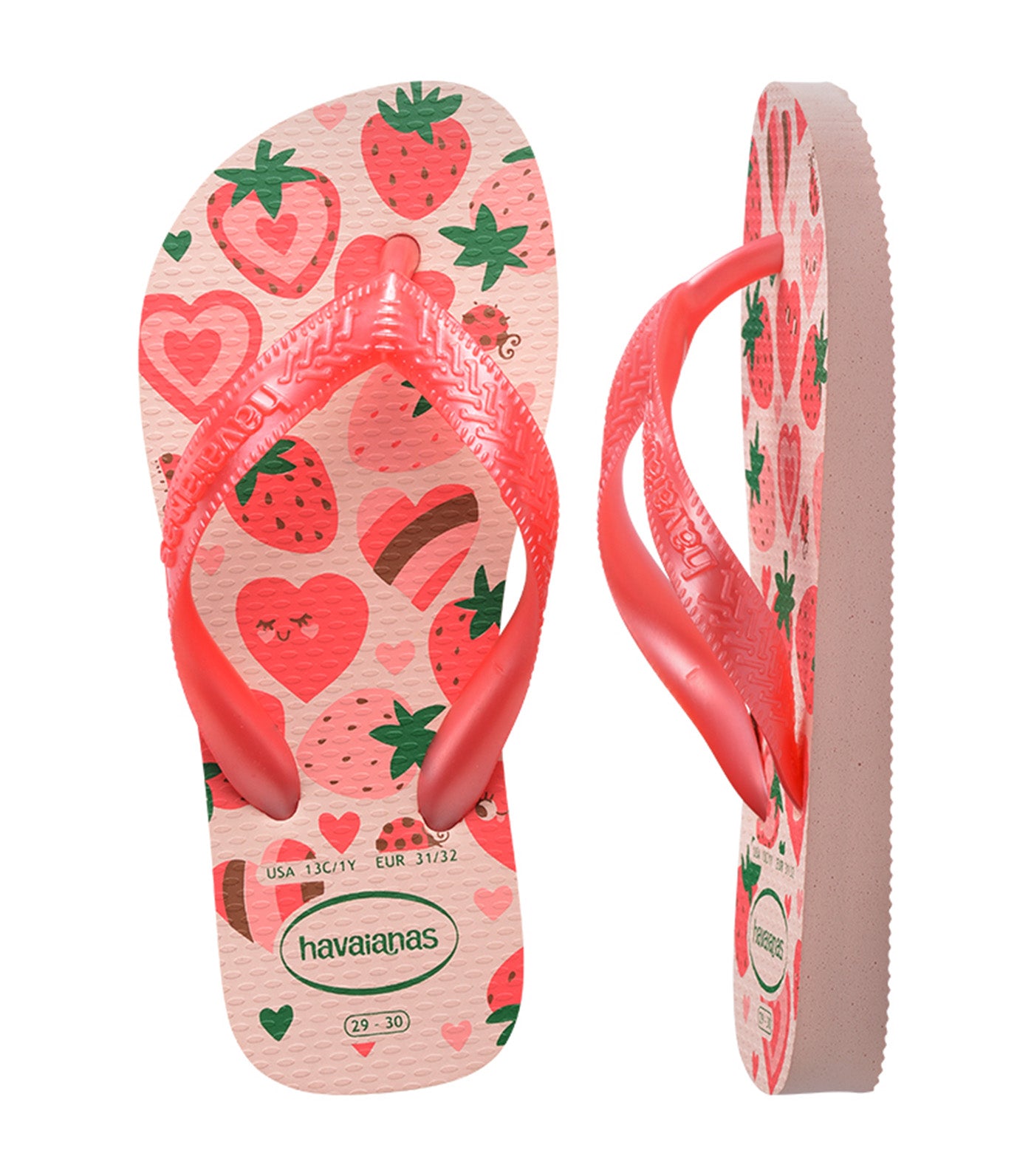Kids Flores Flip Flops