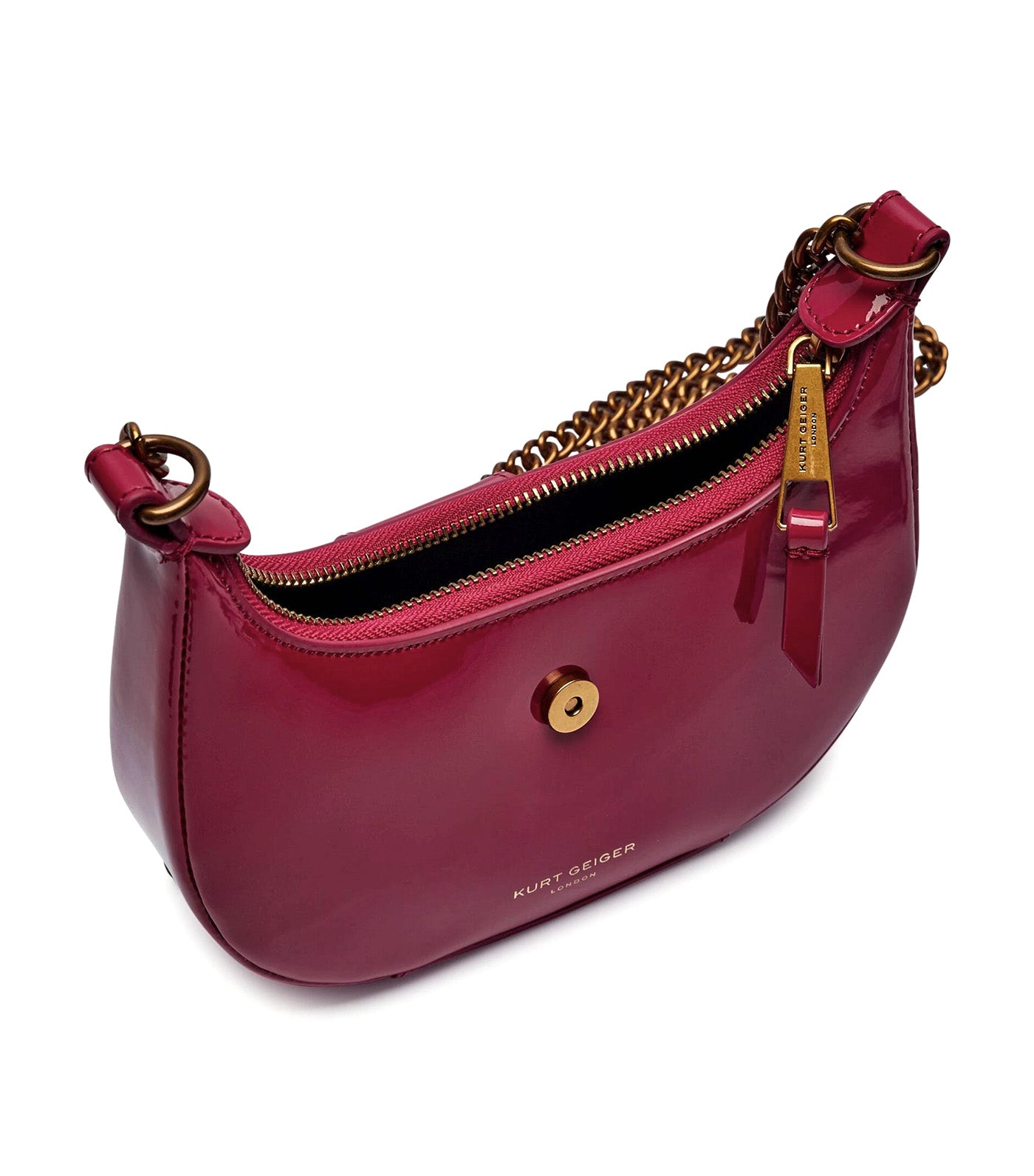 Chelsea Small Hobo Crossbody Fuschia