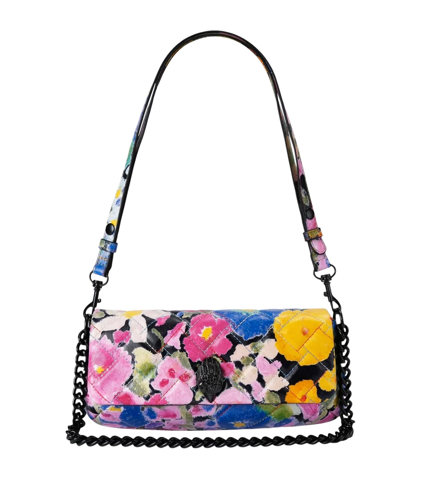 Small Long Denim Kensington Bag