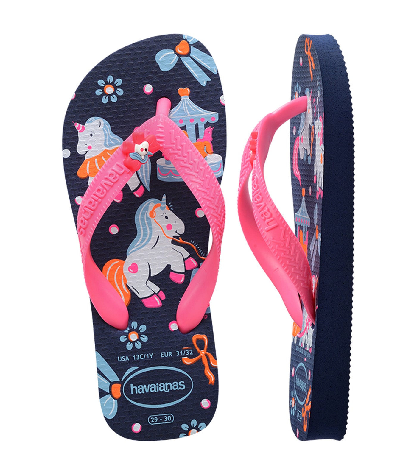 Kids Fantasy Flip Flops
