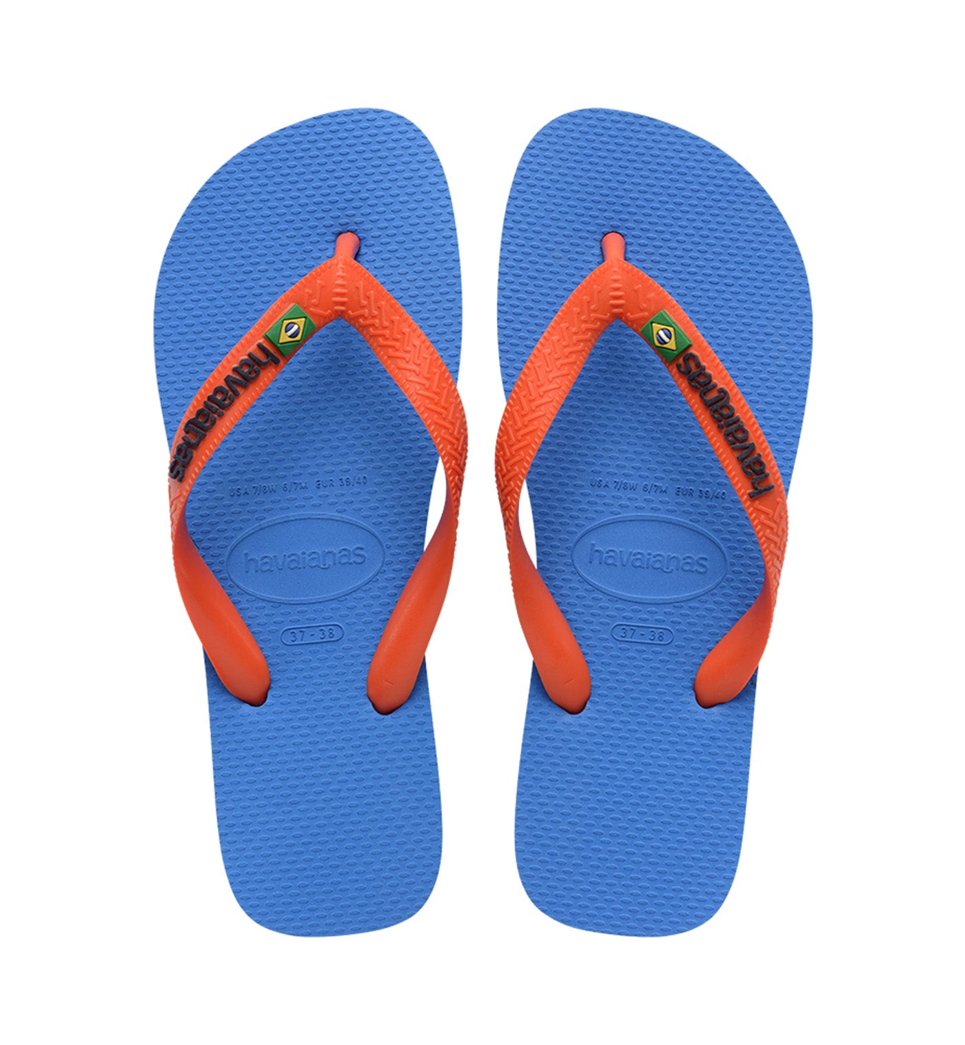 Brasil Logo Blue/Orange