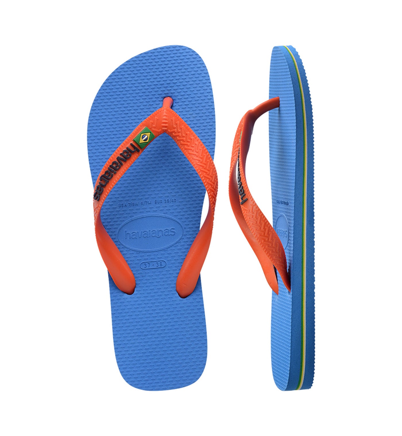 Brasil Logo Blue/Orange