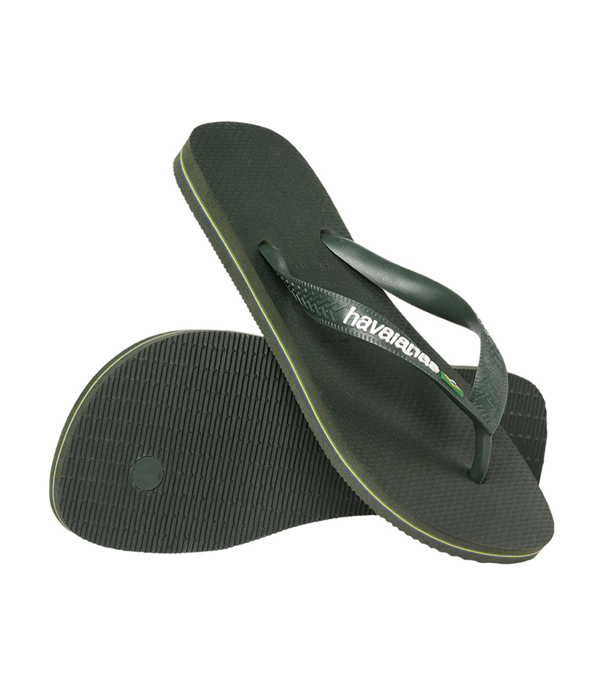 Brasil Logo Green Olive/Green Olive