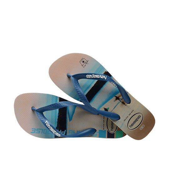 Hype Flip Flops Sand Blue Comfy