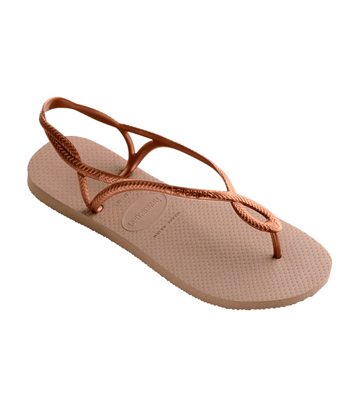 Havaianas Luna Sandals Rose Gold Rose Gold