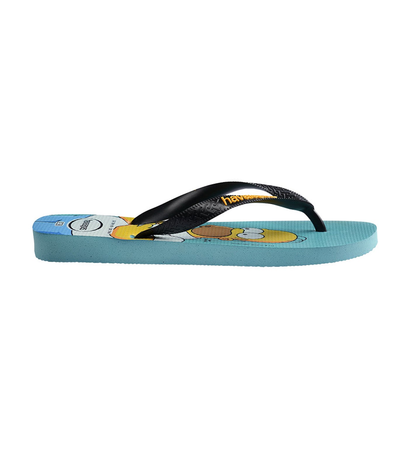 Simpsons Flip Flops Tradi Blue/Black