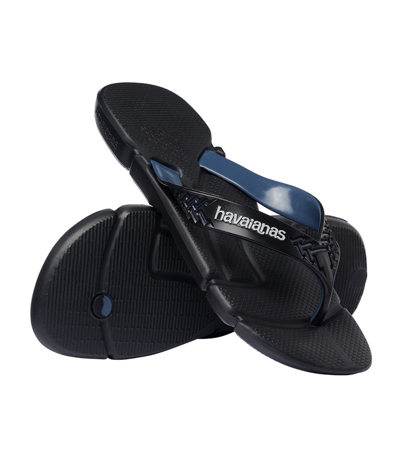 Power 2.0 Flip Flops Black/Indigo Blue