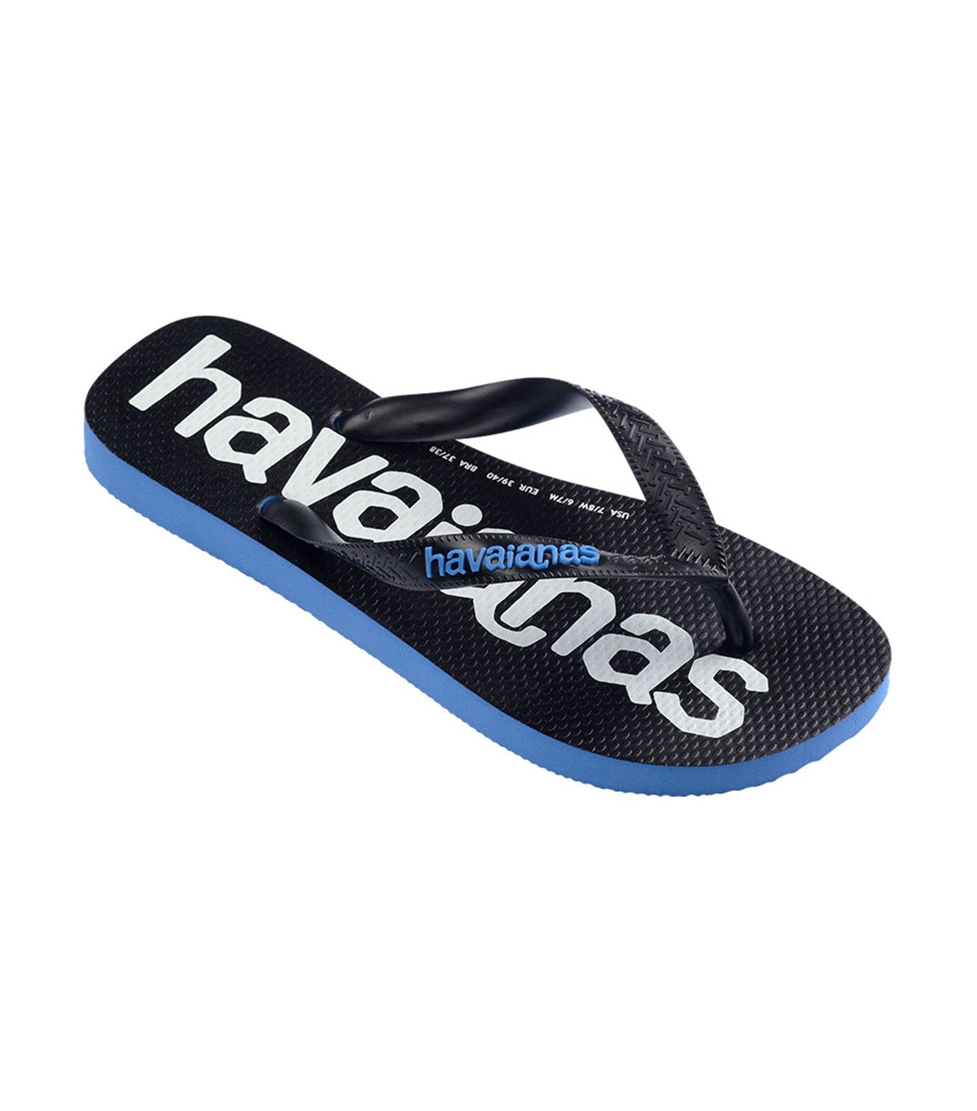Top Logomania II Flip Flops Brilliant Blue
