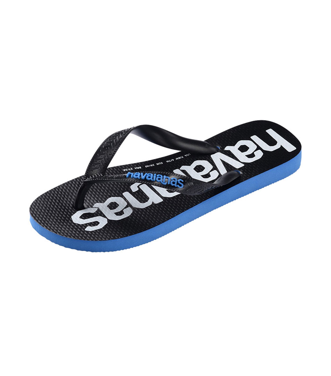 Top Logomania II Flip Flops Brilliant Blue