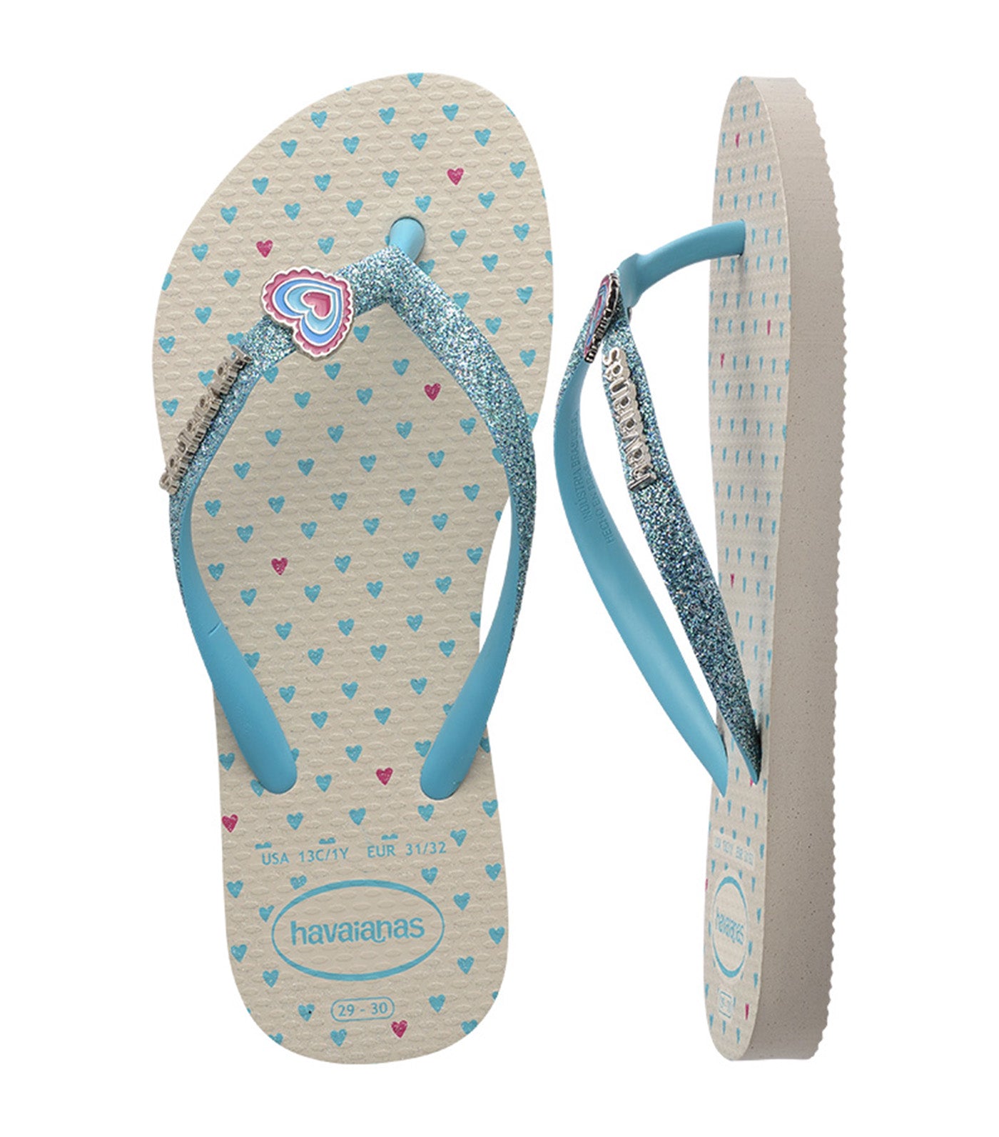 Kids Slim Glitter II Flip Flops