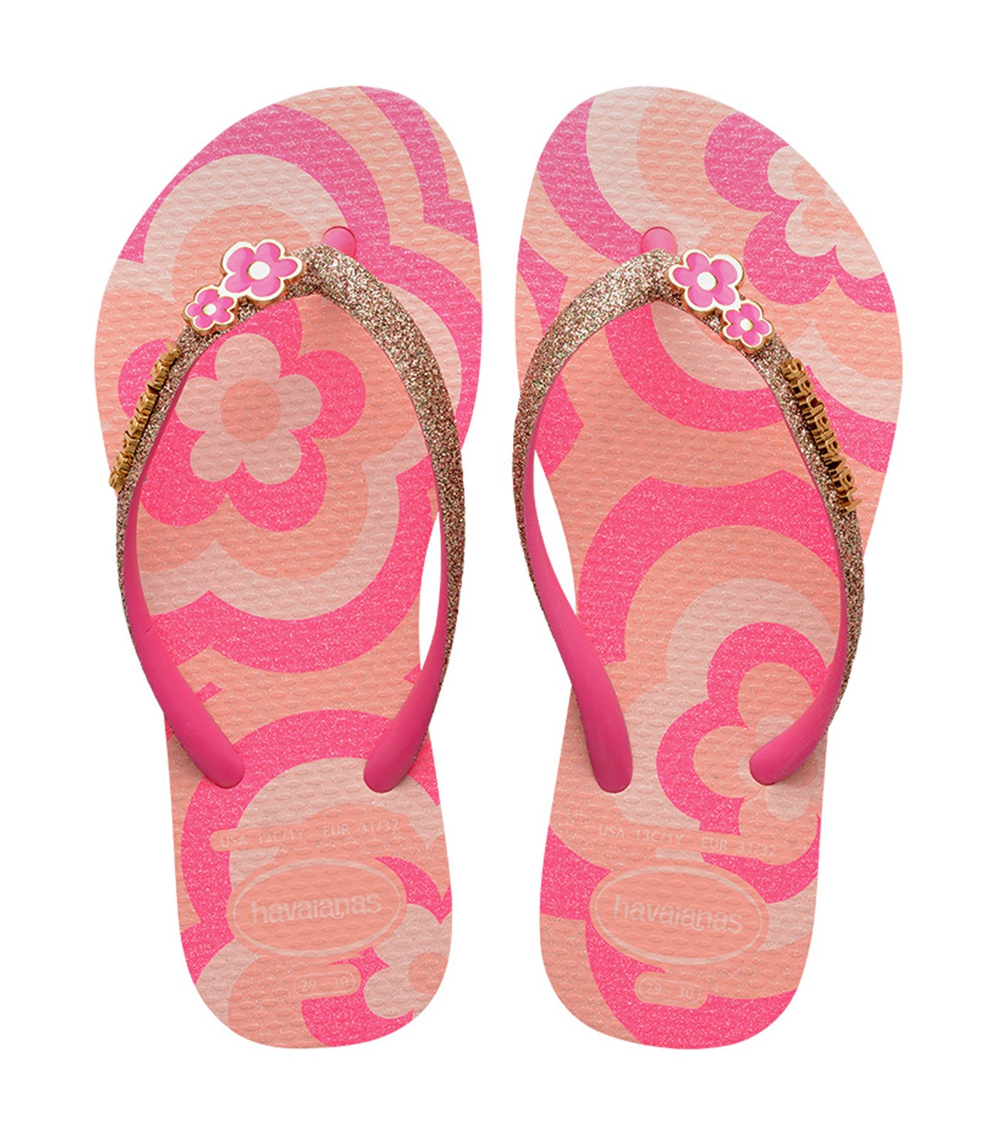 Kids Slim Glitter II Flip Flops