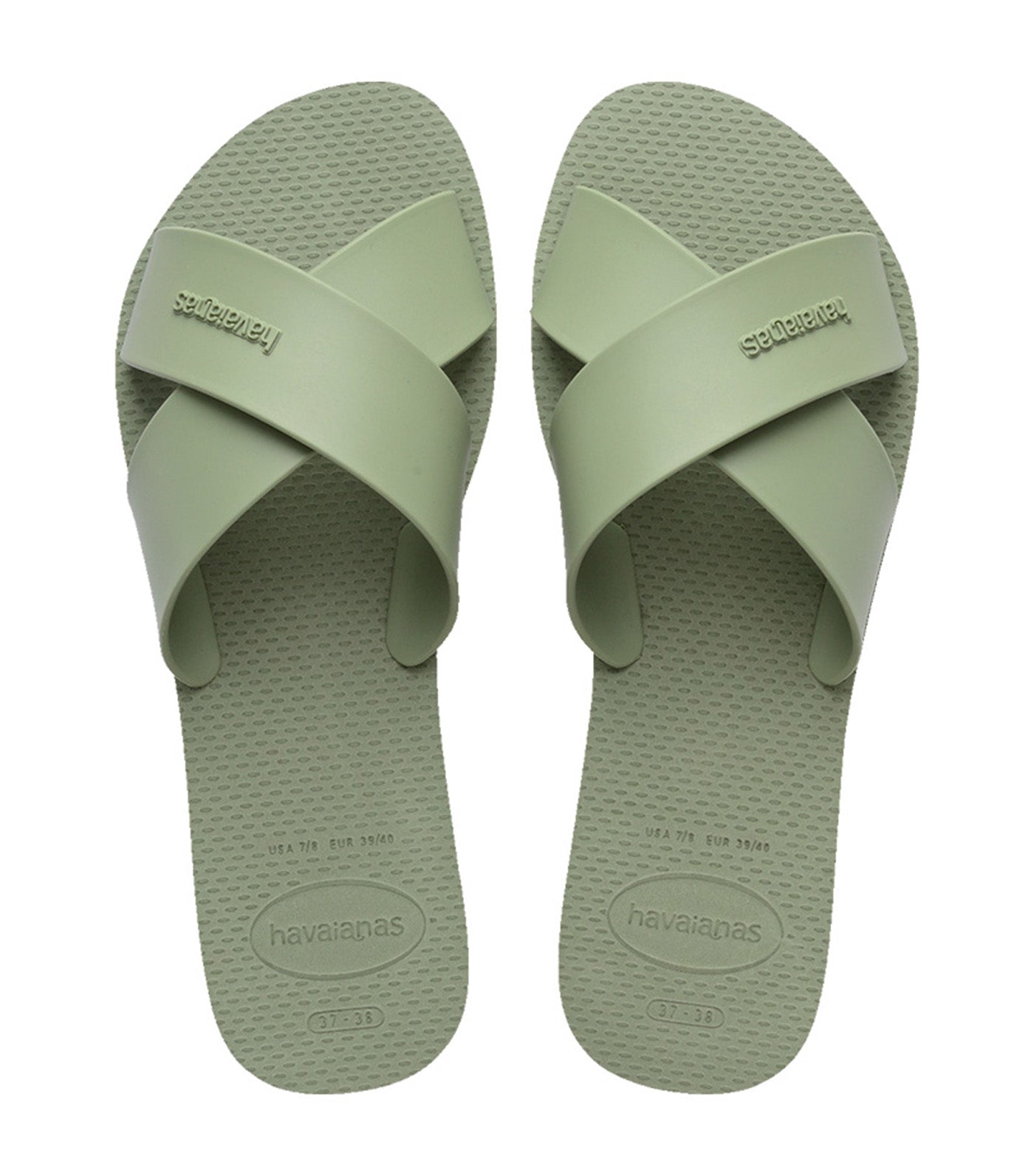 Havaianas Aqua Sandals Smoke Green