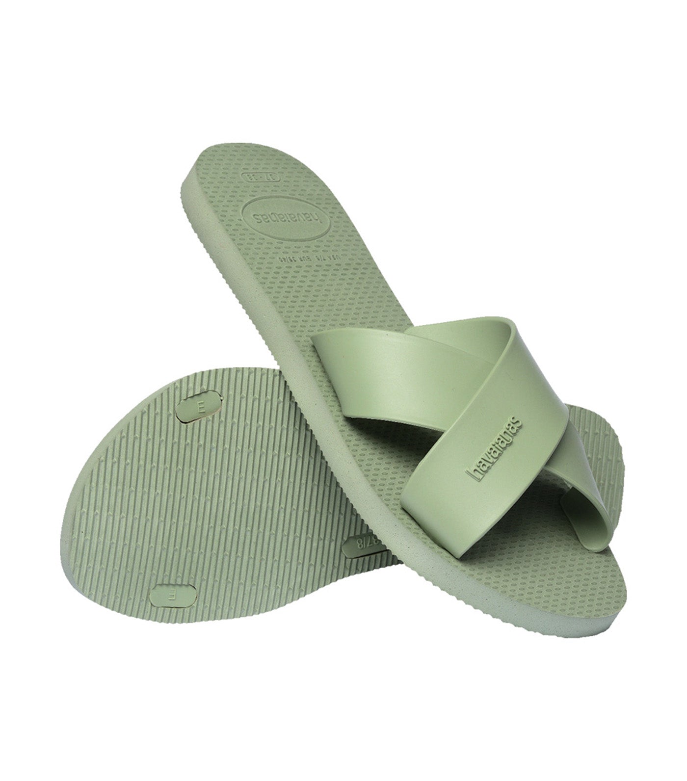 Havaianas Aqua Sandals Smoke Green