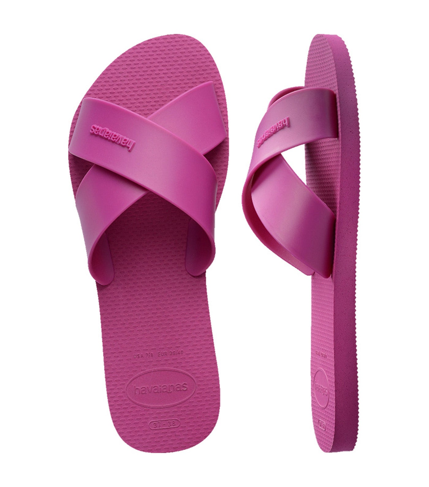 Havaianas Aqua Sandals Rose Gum
