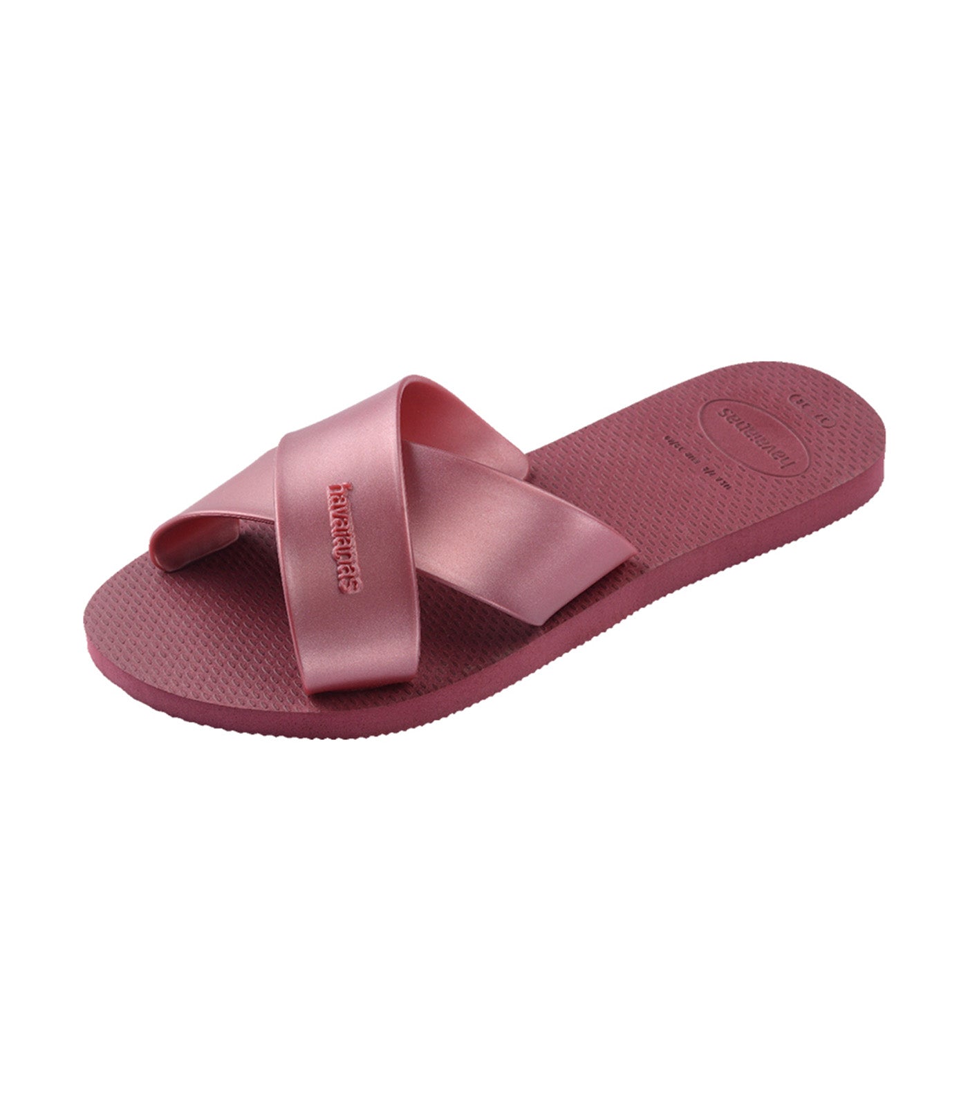 Havaianas Aqua Metallic Sandals Amaranth